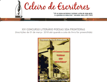 Tablet Screenshot of antologias.celeirodeescritores.org